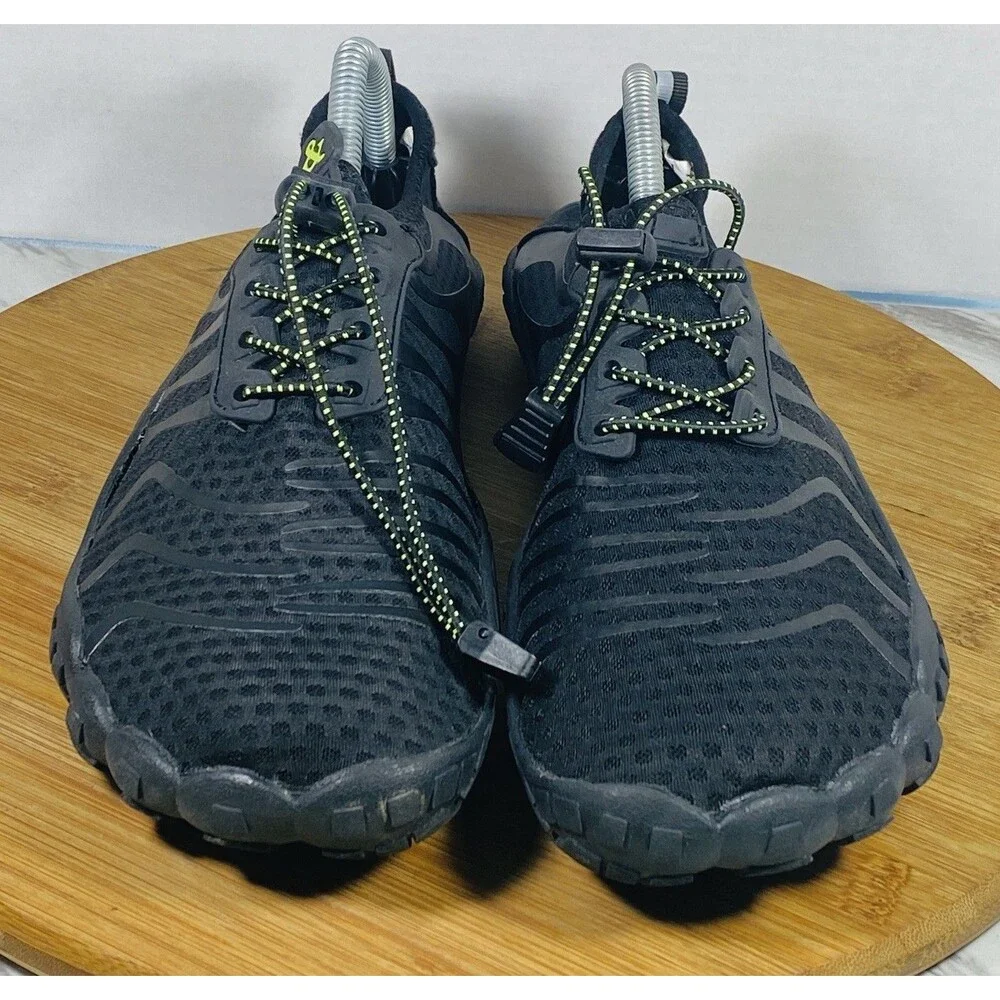Water / Hiking Shoes Black & Lime Green Unbranded Mens Size 9